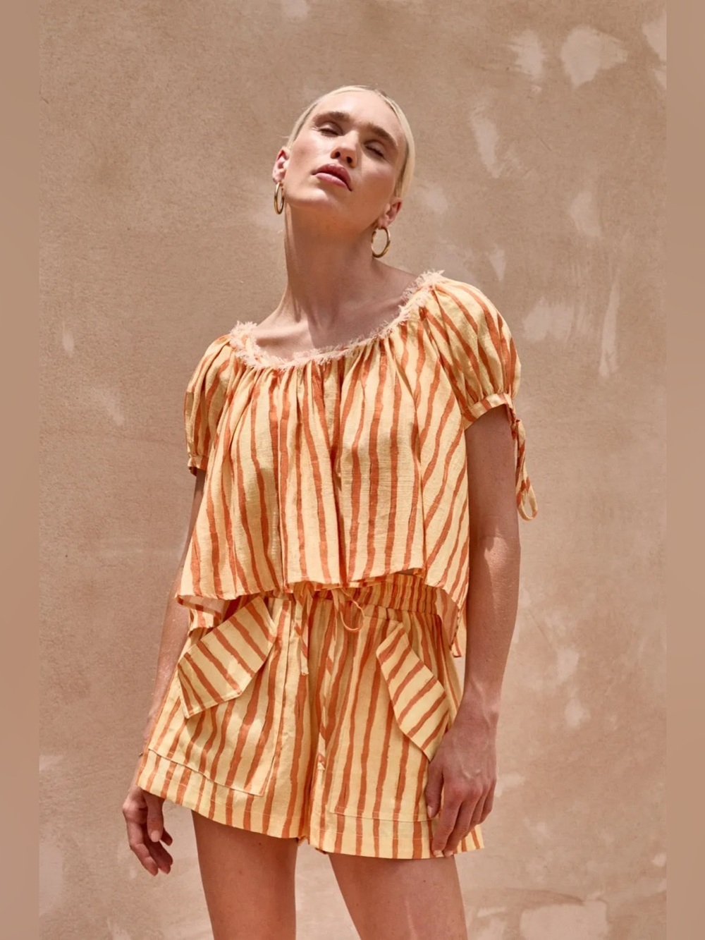 VRG GRL Striped Top